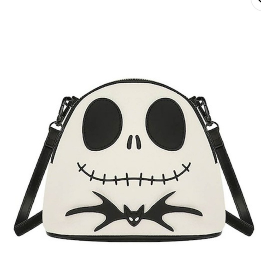 New - Bioworld Nightmare Before Christmas Jack Skellington Dome Crossbody
